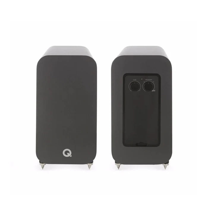 Q Acoustics 3060S 8" Subwoofer in Graphite for Deep Bass & Home Theatre Audio