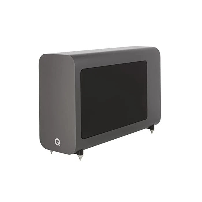 Q Acoustics 3060S 8" Subwoofer in Graphite for Deep Bass & Home Theatre Audio