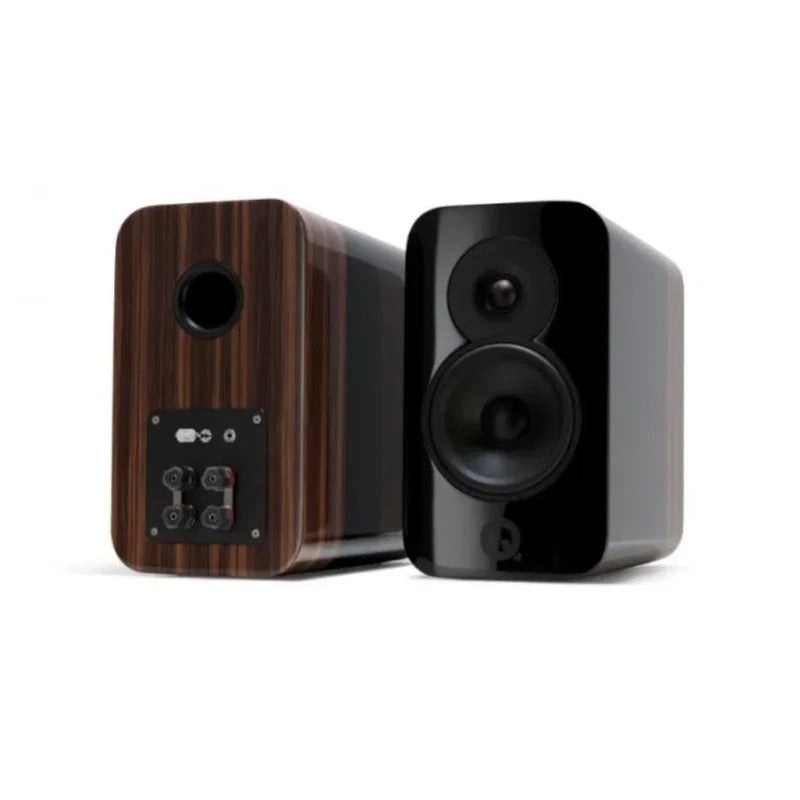 Q Acoustics Concept 300 Bookshelf Speaker – Flagship Reference Stereo Hi-Fi with Isolation Base (Pair)