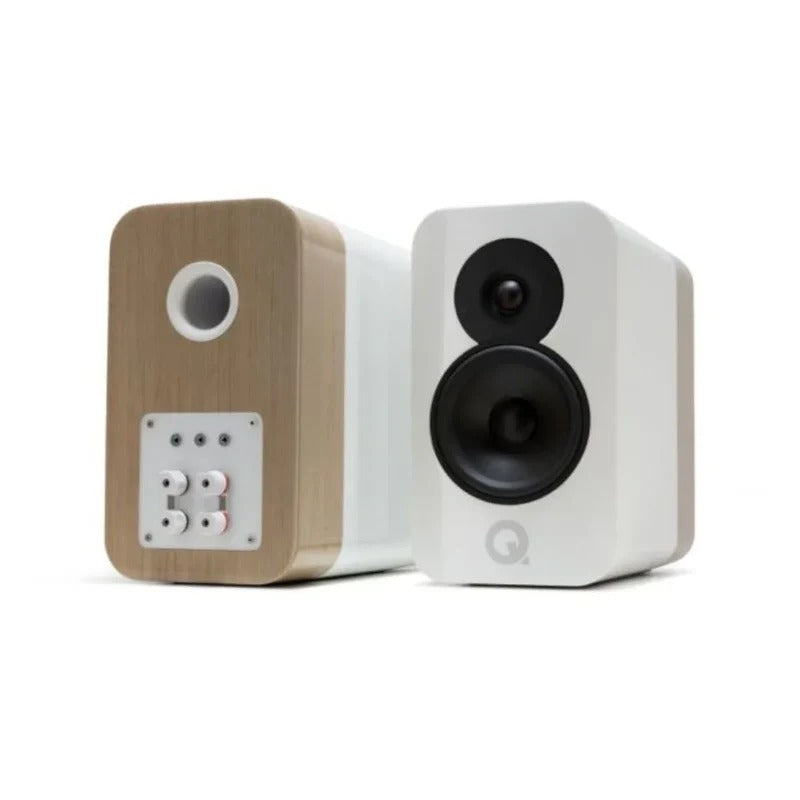 Q Acoustics Concept 300 Bookshelf Speaker – Flagship Reference Stereo Hi-Fi with Isolation Base (Pair)