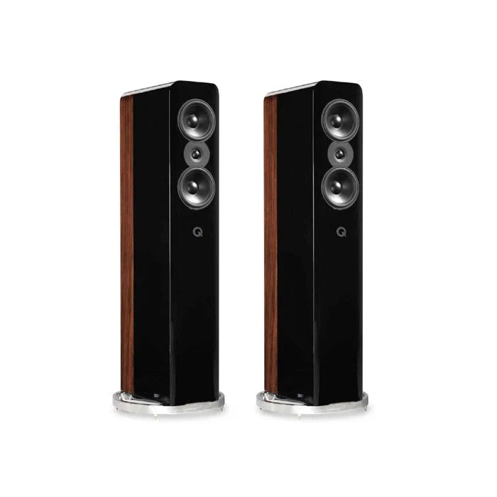 Q Acoustics Concept 500 Floor-Standing Speaker – Flagship Reference Stereo Hi-Fi with Gelcore Cabinet (Pair)