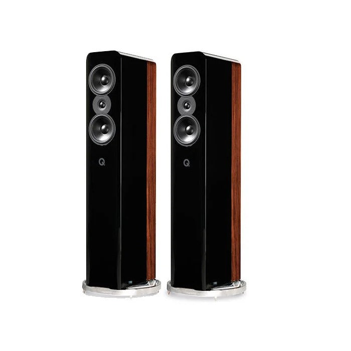 Q Acoustics Concept 500 Floor-Standing Speaker – Flagship Reference Stereo Hi-Fi with Gelcore Cabinet (Pair)