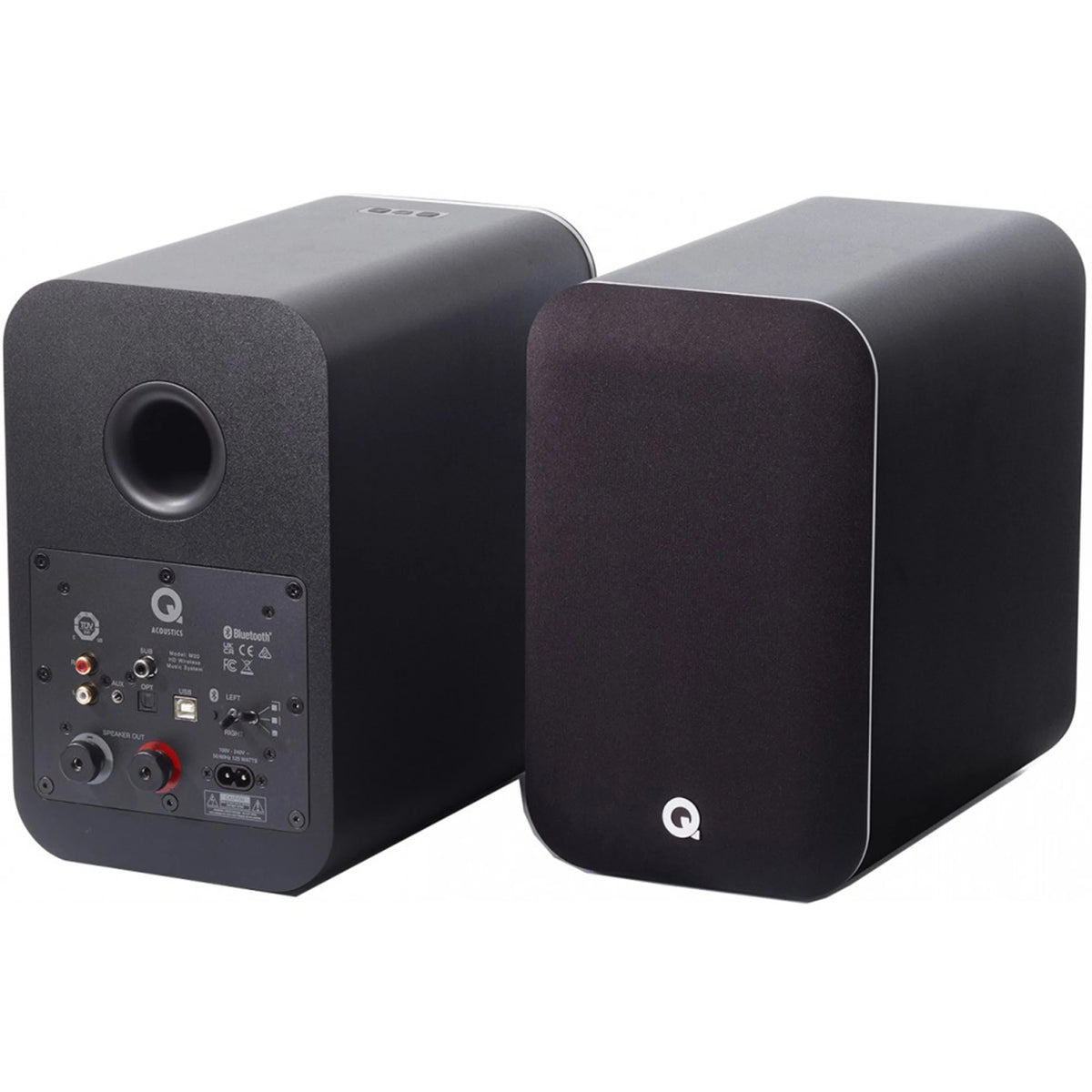 Q Acoustics M20 Wireless Music System Powered Speaker (Pair) for Premium Active Hi-Fi Audio