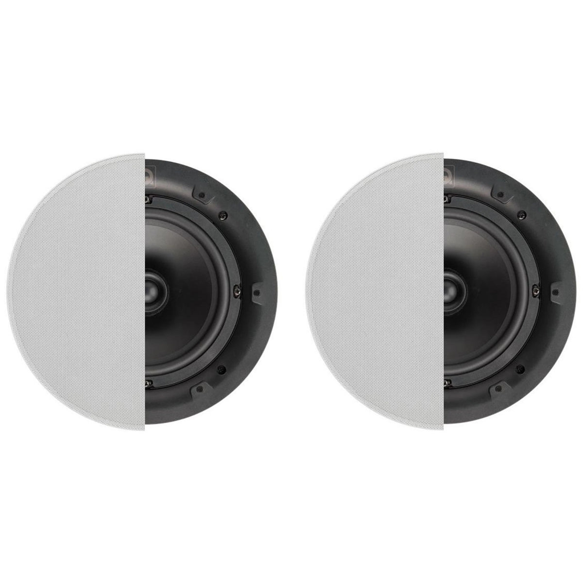 Q Acoustics QI-65C 6.5" In-Ceiling Speaker – Flush Mount for Home Audio & Multi-Room Installations (Pair)