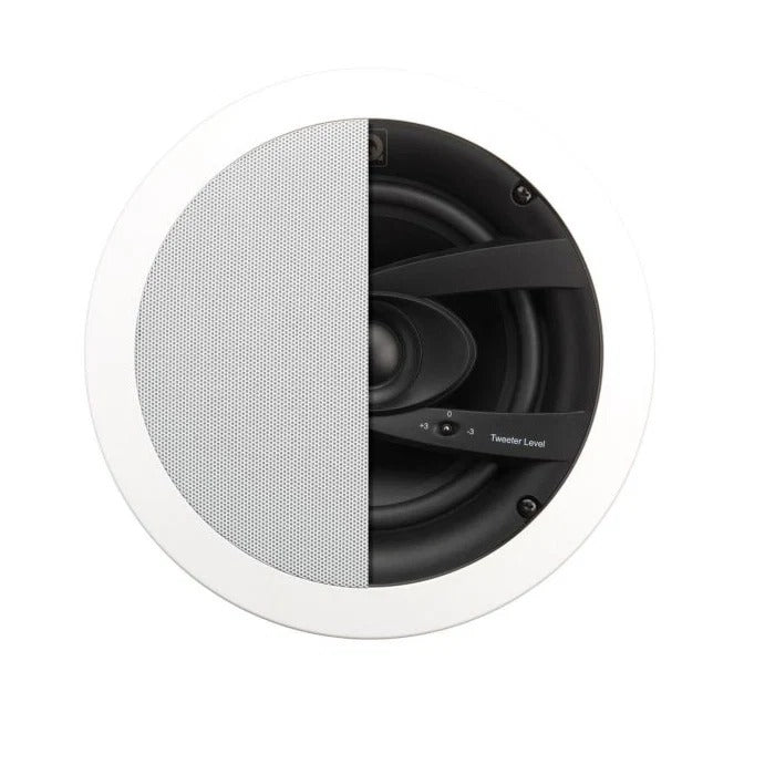 Q Acoustics QI 65CW 6.5" In-Ceiling Speaker – Flush Mount for Distributed Home Audio & Multi-Room Installations (Pair)