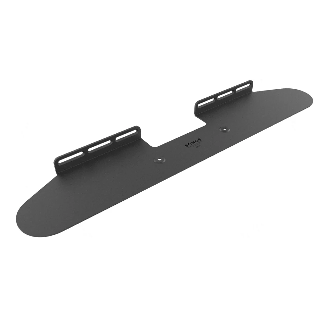 Sonos Beam Gen 2 Soundbar + Flexson Wall Mount Bundle – Dolby Atmos Smart Soundbar with Dedicated Wall Bracket for Sleek TV Installation (Black)