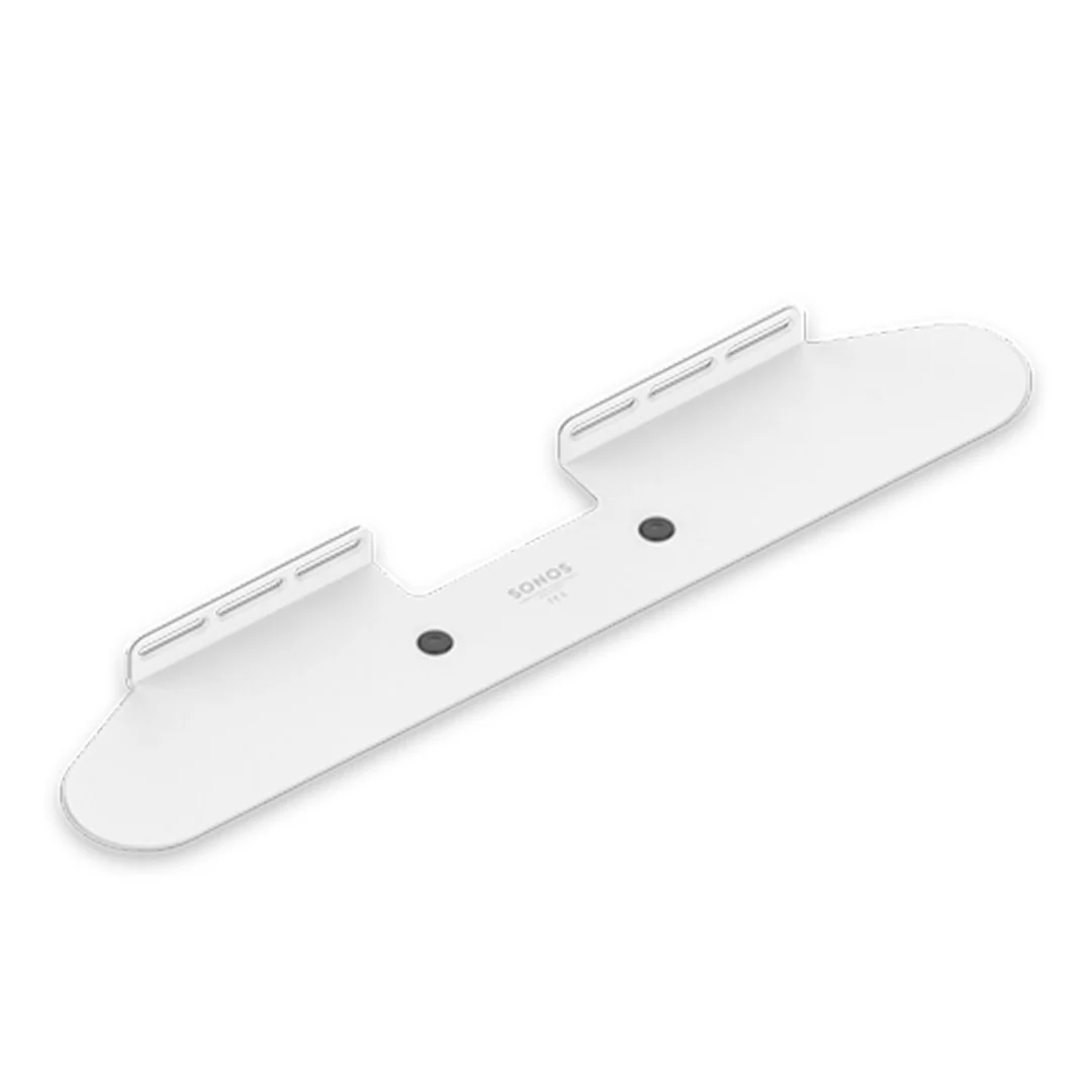 Sonos Beam Gen 2 Soundbar + Flexson Wall Mount Bundle – Dolby Atmos Smart Soundbar with Dedicated Wall Bracket for Sleek TV Installation (White)