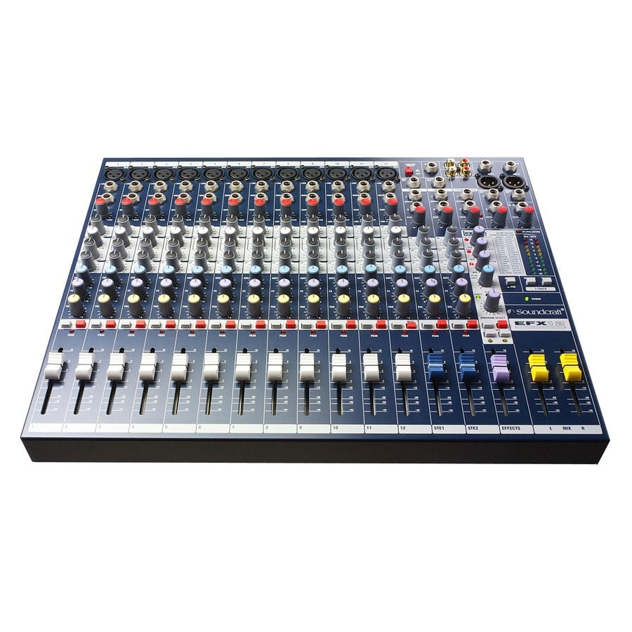 Soundcraft EFX12 12-Ch Analogue Mixer with Lexicon Effects (Each)
