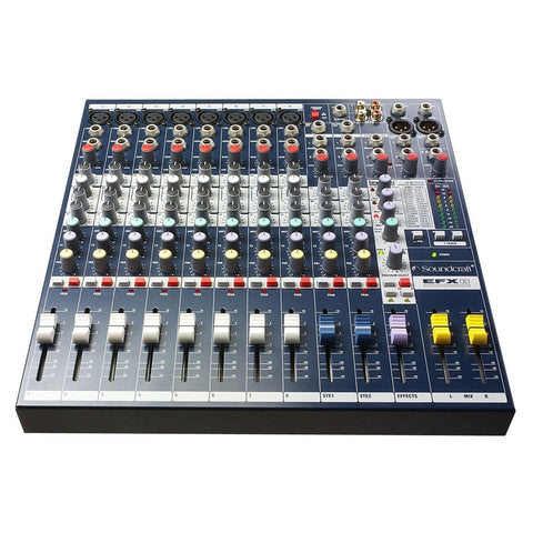 Soundcraft EFX8 8-Ch Analogue Mixer with Lexicon Effects (Each)