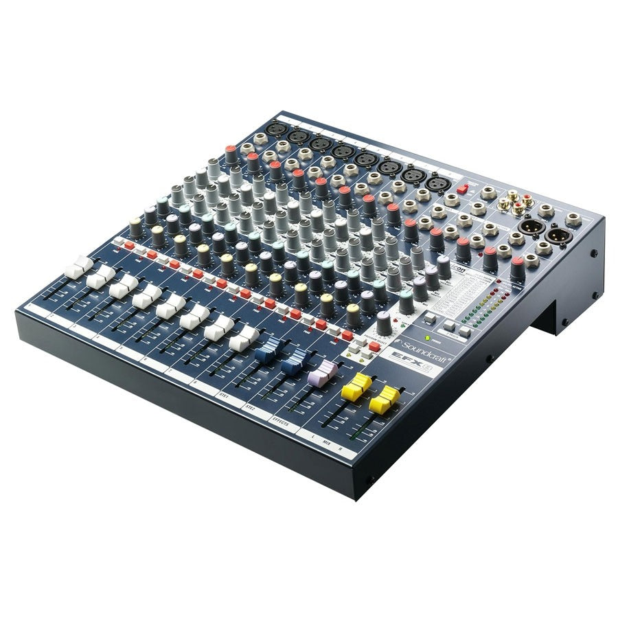 Soundcraft EFX8 8-Ch Analogue Mixer with Lexicon Effects (Each)