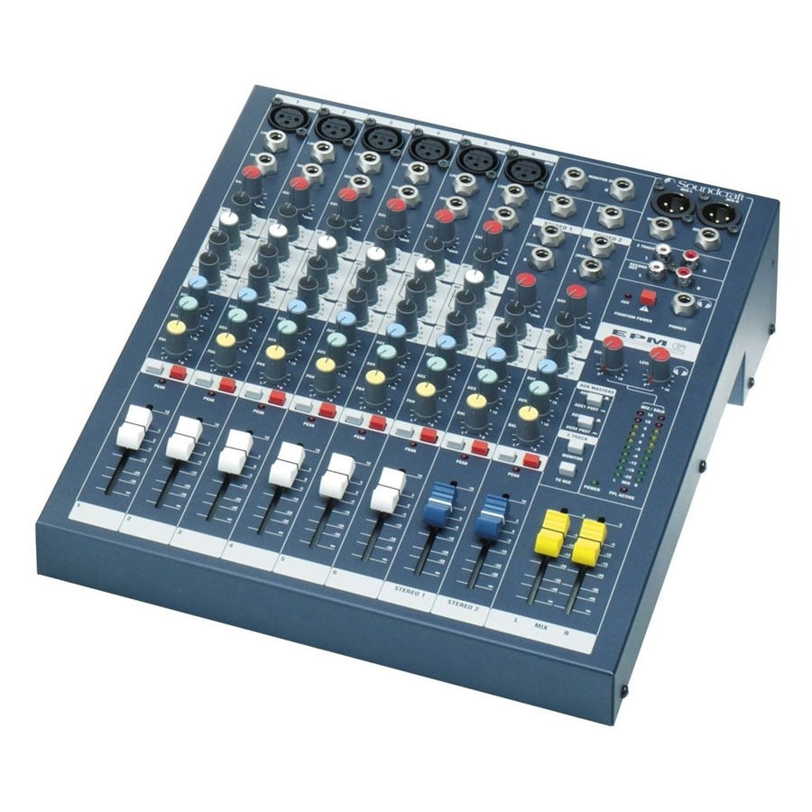 Soundcraft EPM6 6-Ch Analogue Mixer (Each)