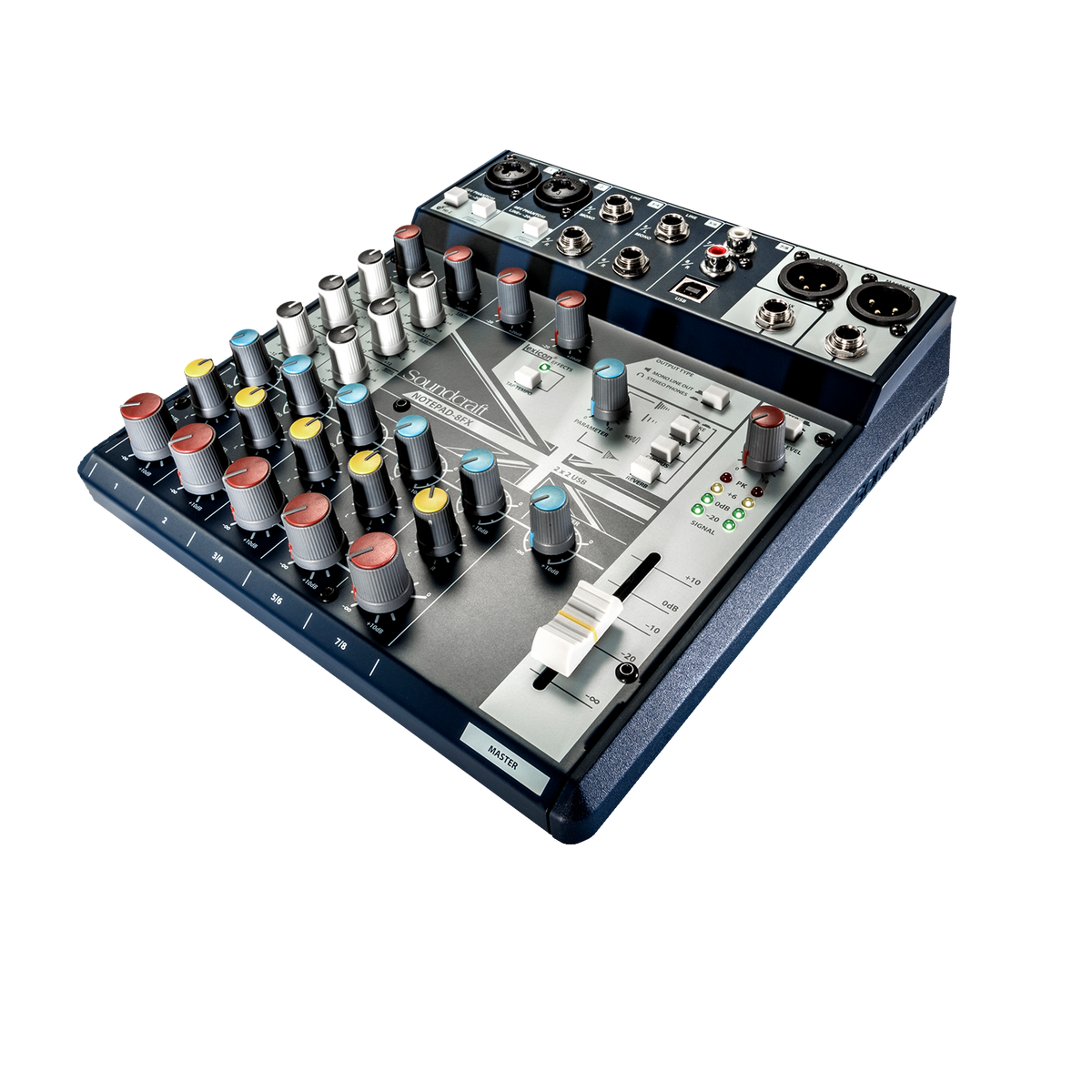 Soundcraft Notepad-8FX 8-Ch USB Mixer with Effects (Each)
