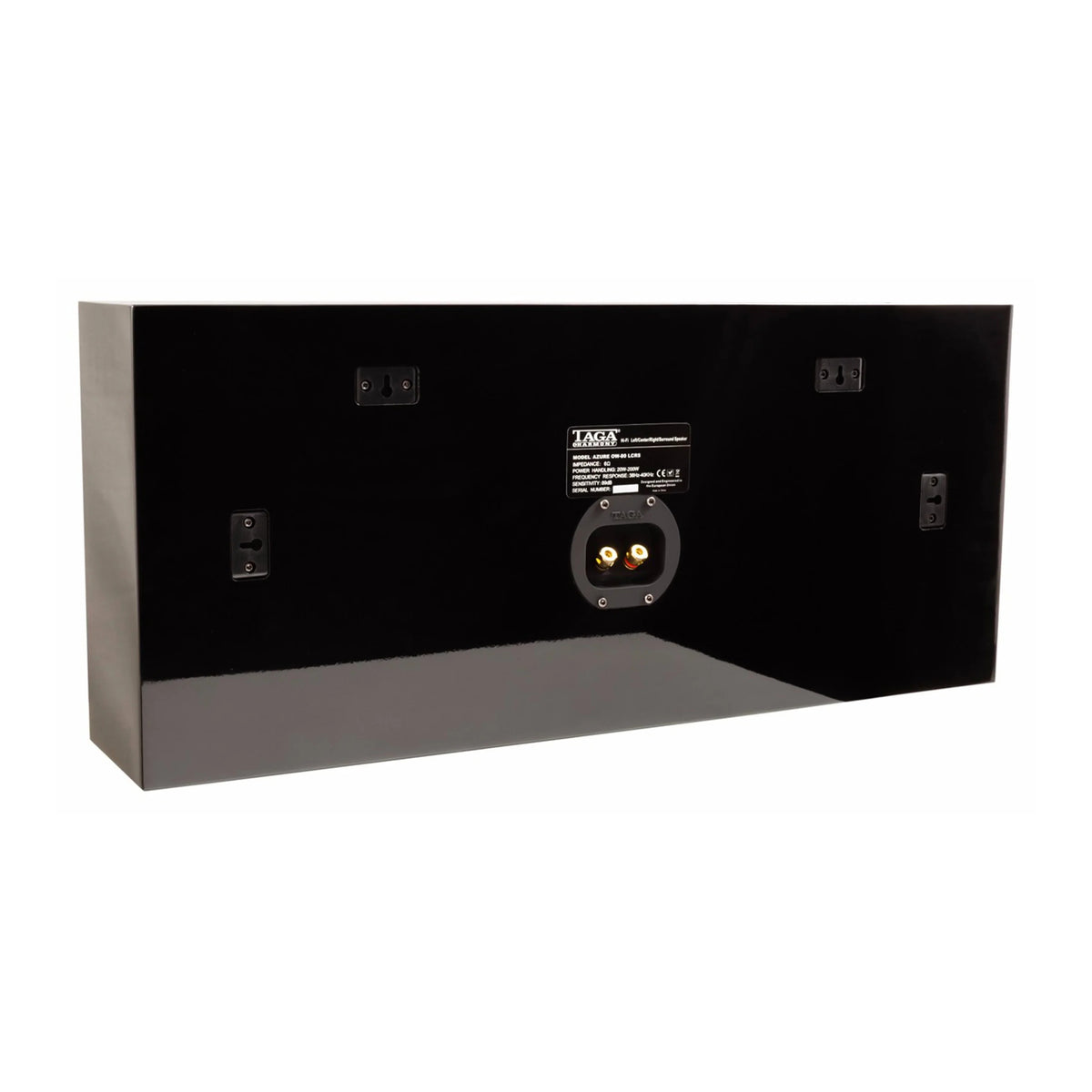 TAGA Harmony AZURE OW-80 LCRS LCR On-Wall Speaker for Premium Home Theatre Audio (Each)
