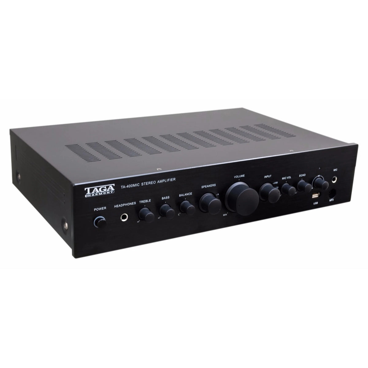 TAGA Harmony TA-400MIC Integrated Amplifier for Premium Stereo Hi-Fi Audio