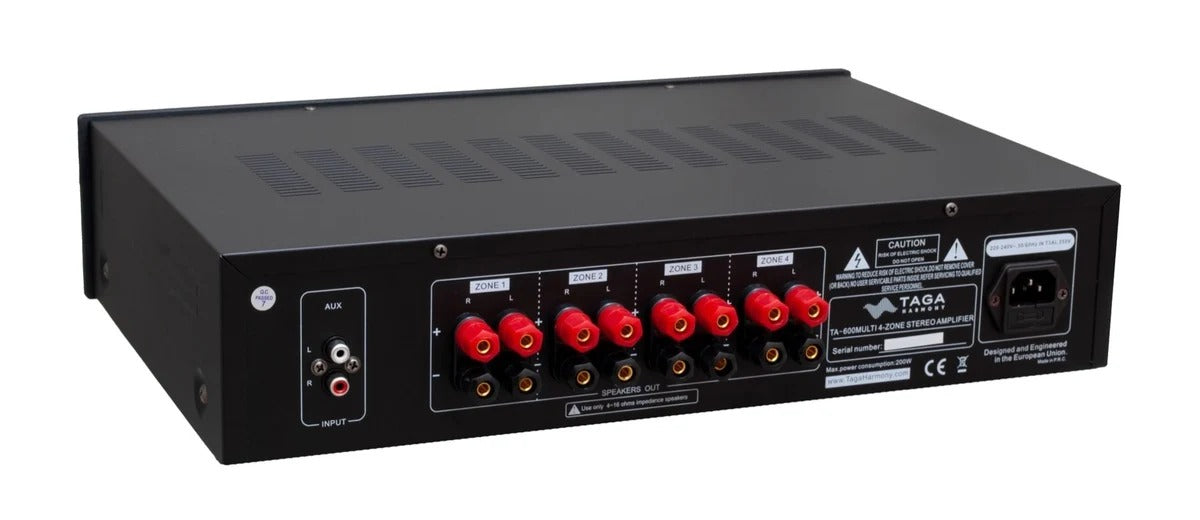 TAGA Harmony TA-600 Multi Integrated Amplifier for Premium Stereo Hi-Fi Audio
