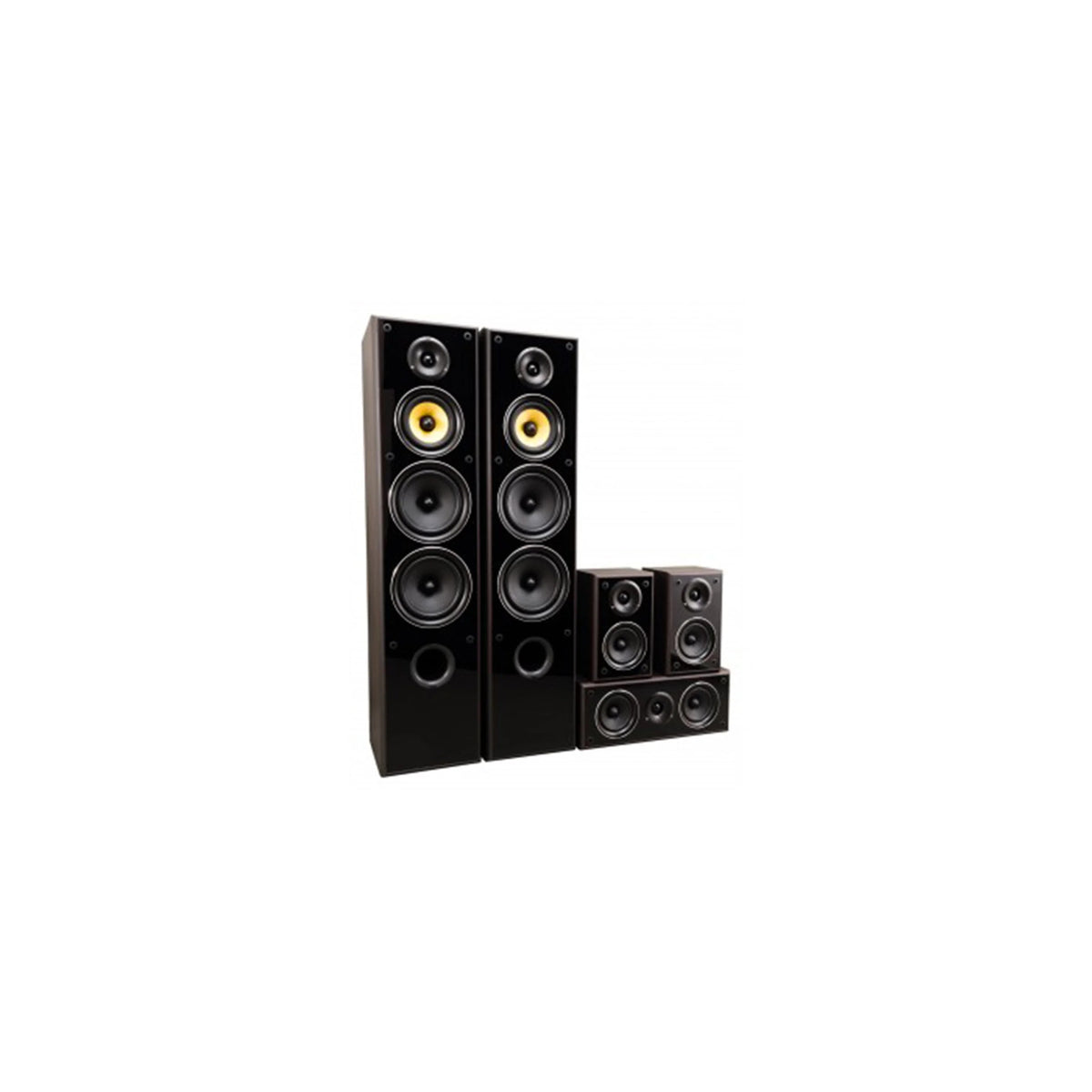TAGA Harmony TAV-606 V.3 5.0 Speaker Package Set for Home Theatre Audio