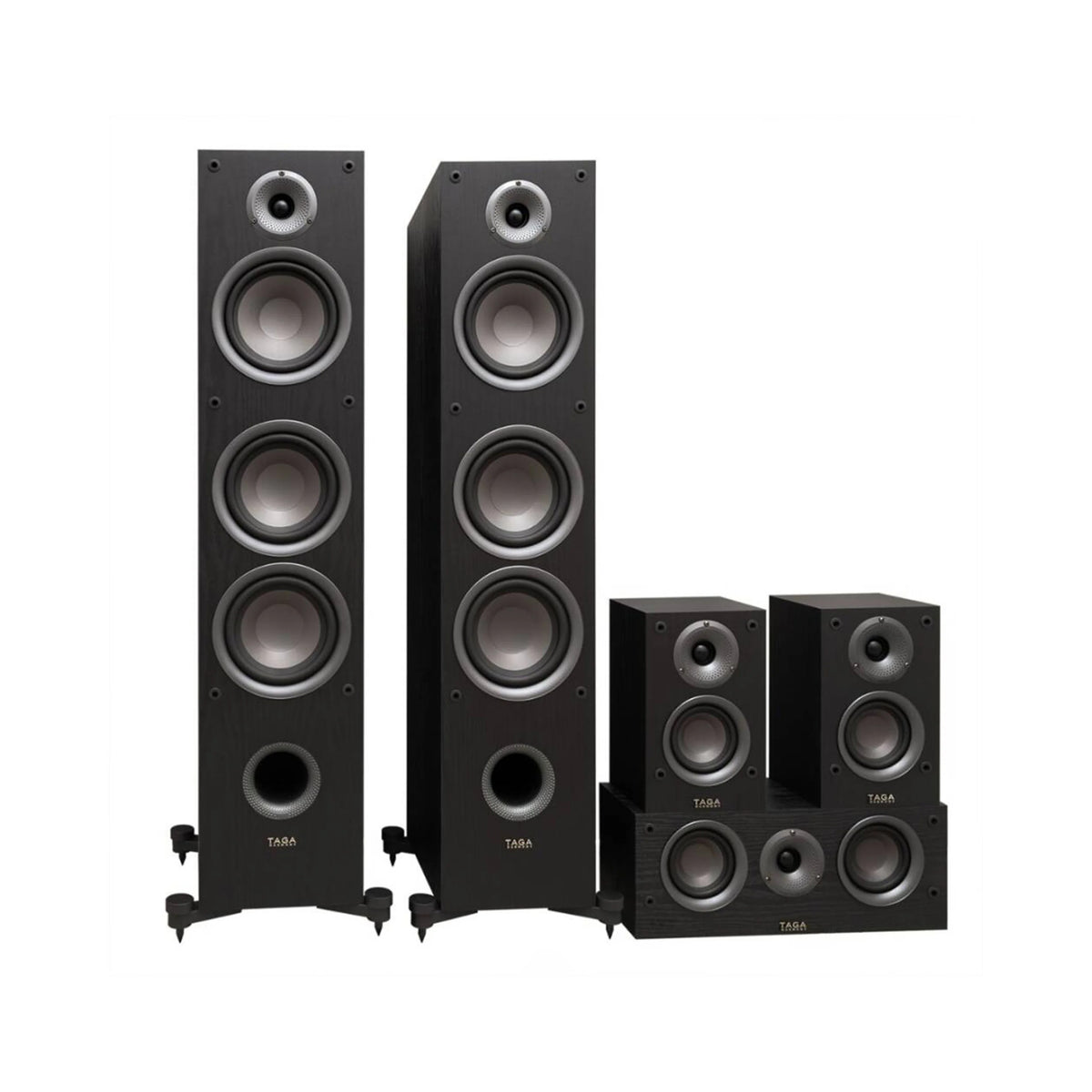 TAGA Harmony TAV-807 5.0 Speaker Package Set for Premium Home Theatre Audio