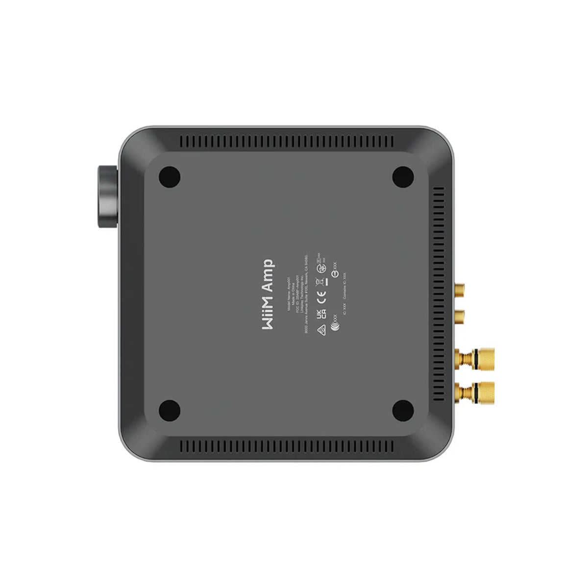 WiiM Amp Stereo Amplifier with Built-In Network Streamer for All-In-One Wireless Hi-Fi Audio
