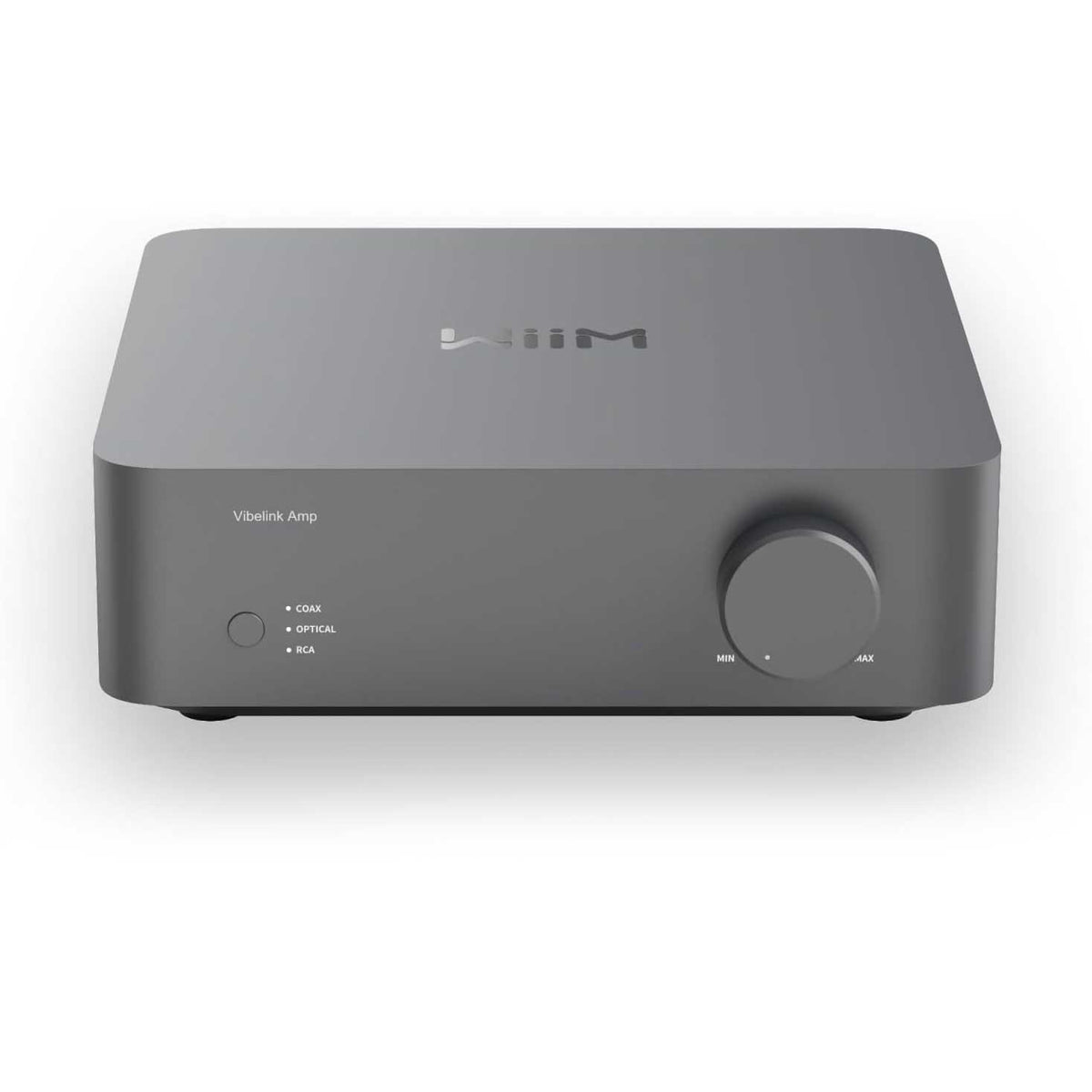WiiM Vibelink Amp 100W 2-Channel Stereo Power Amplifier in Space Grey