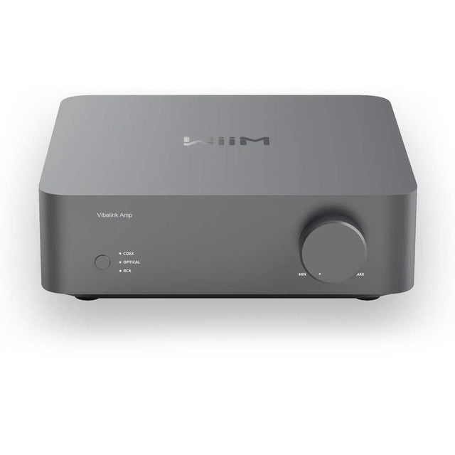 WiiM Vibelink Amp 100W 2-Channel Stereo Power Amplifier in Space Grey