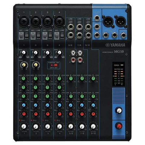 Yamaha MG10 10-Ch Analogue Mixer (Each)