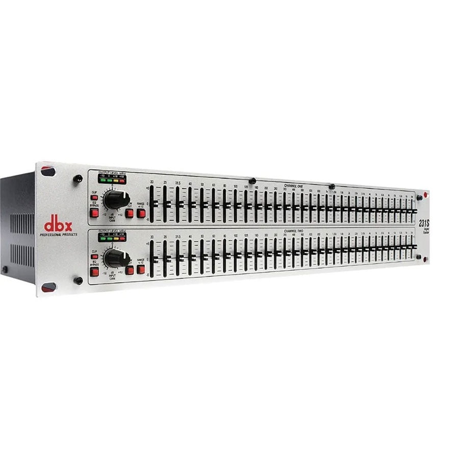 DBX 231s Dual-Channel 31-Band Graphic Equalizer (Each)