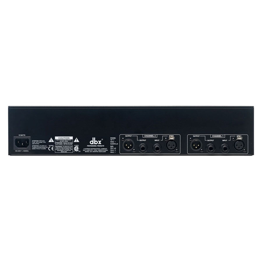 DBX 231s Dual-Channel 31-Band Graphic Equalizer (Each)