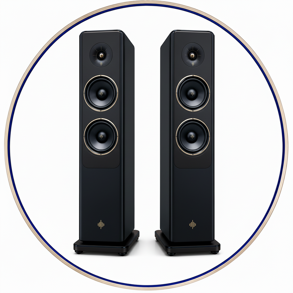 Floor-Standing Speakers – Circle Style