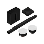 Sonos Cinema Package – Arc Ultra Dolby Atmos Soundbar, Sub Gen 4, Amp & In-Ceiling Speakers by Sonance for a Complete Wireless Home Cinema System (Package)