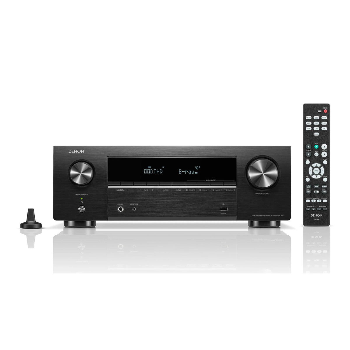 Denon AVR-X580BT 5.2 Channel 8K Dolby Atmos AV Receiver – Harmony AV
