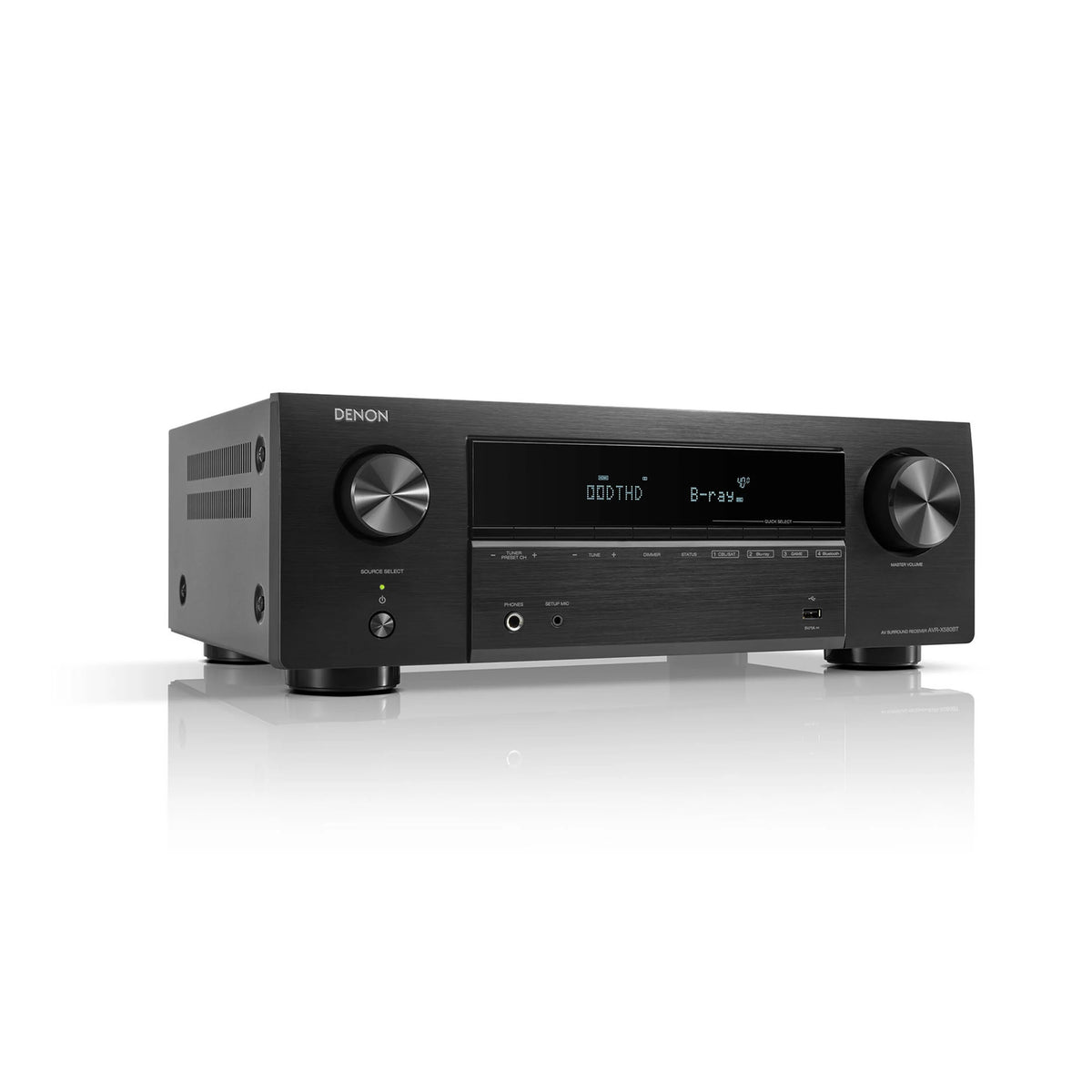 Denon AVR-X580BT 5.2 Channel 8K Dolby Atmos AV Receiver – Harmony AV
