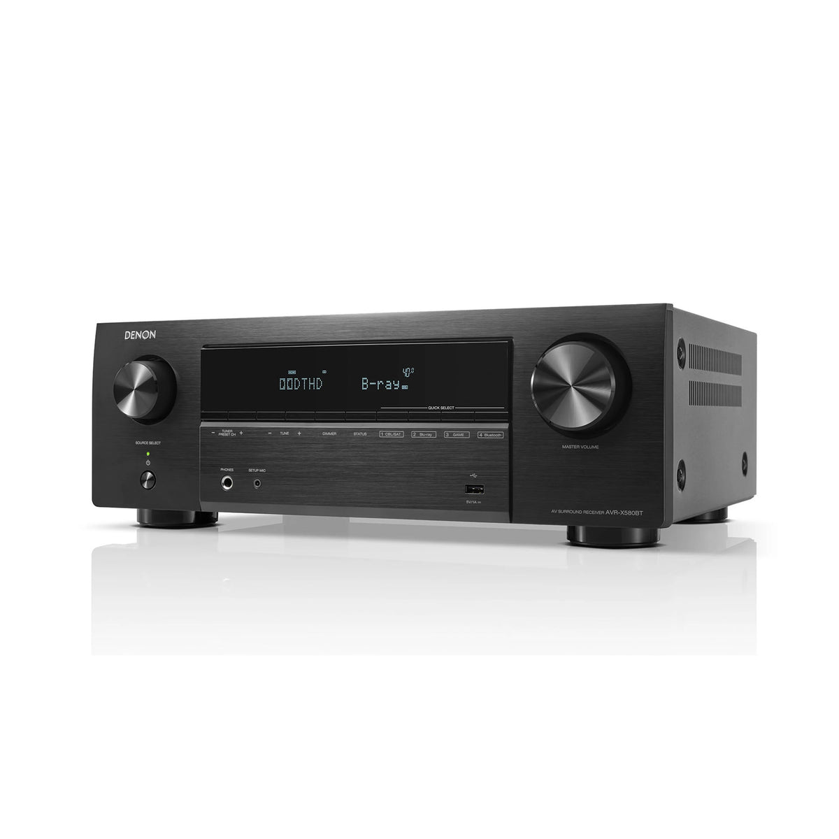 Denon AVR-X580BT 5.2 Channel 8K Dolby Atmos AV Receiver – Harmony AV
