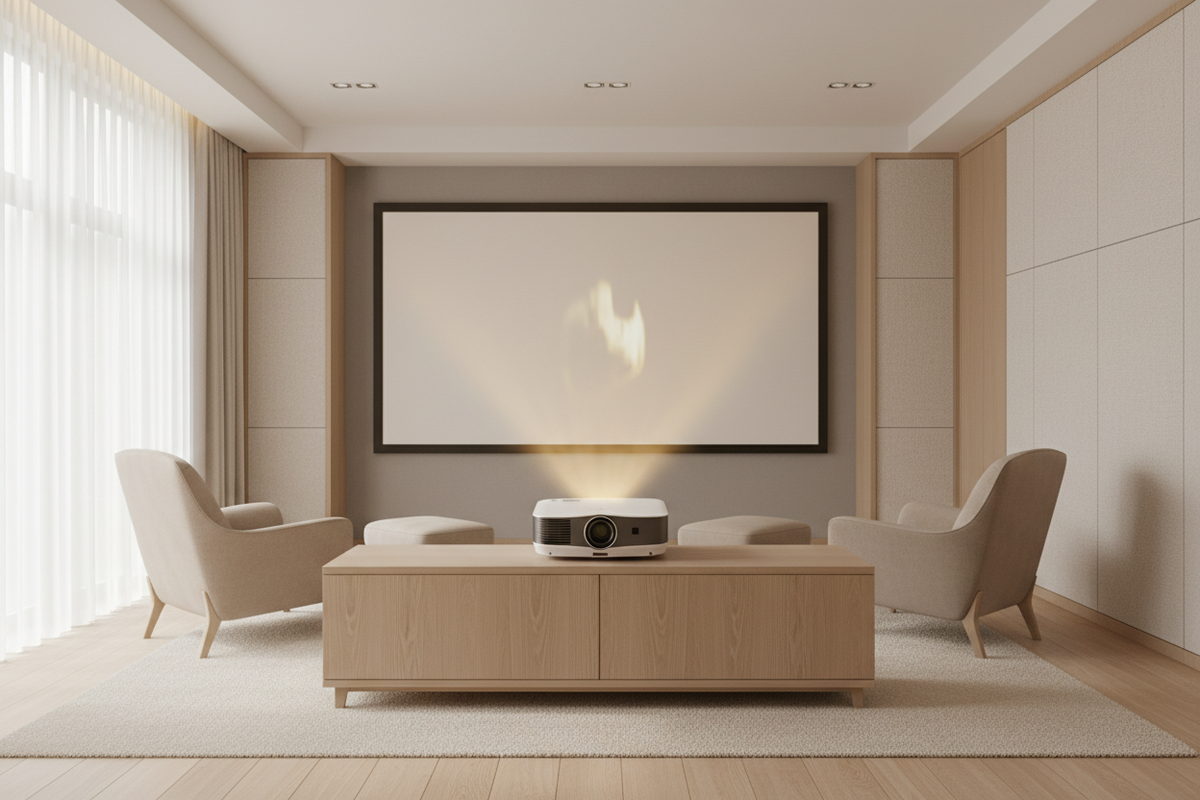 Light projector background for Favorite products