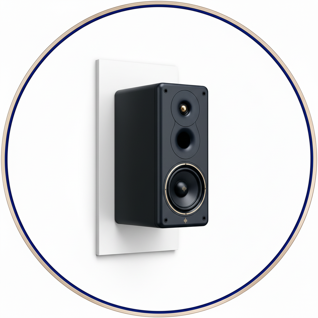 On-Wall Speaker – With Cabinet Depth